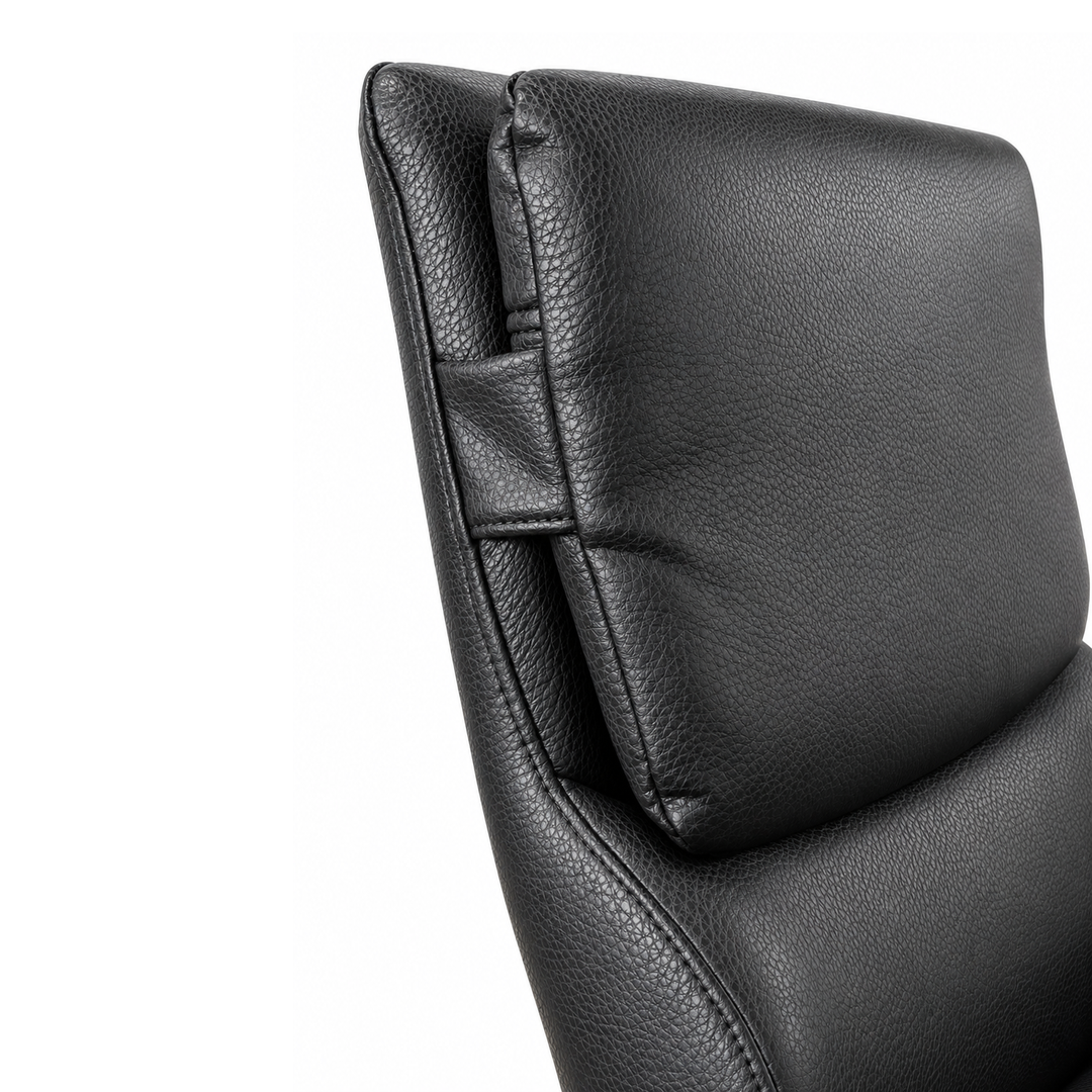 BENNIE Cushioned Black Dining Chair