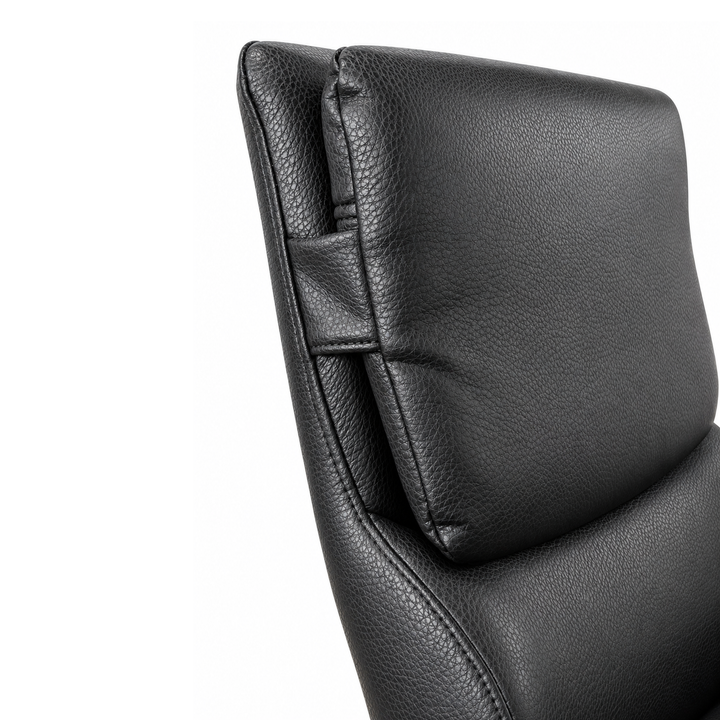 BENNIE Cushioned Black Dining Chair