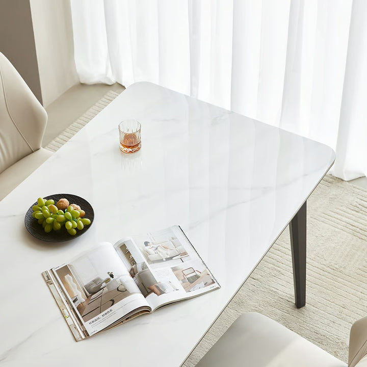 CARLY Beveled-Edge Dining Table