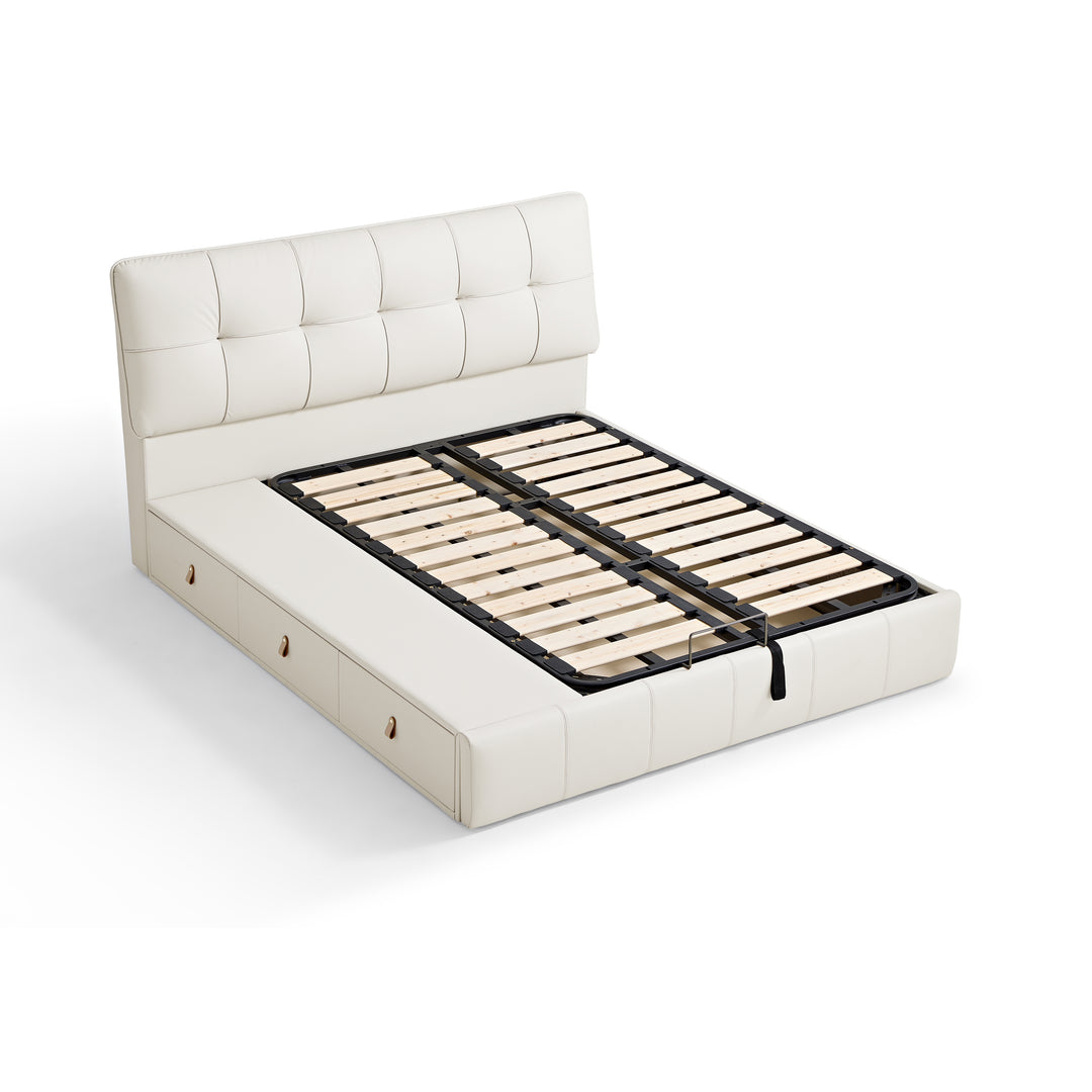 CHARLEIGH Side-Drawer Queen Bed