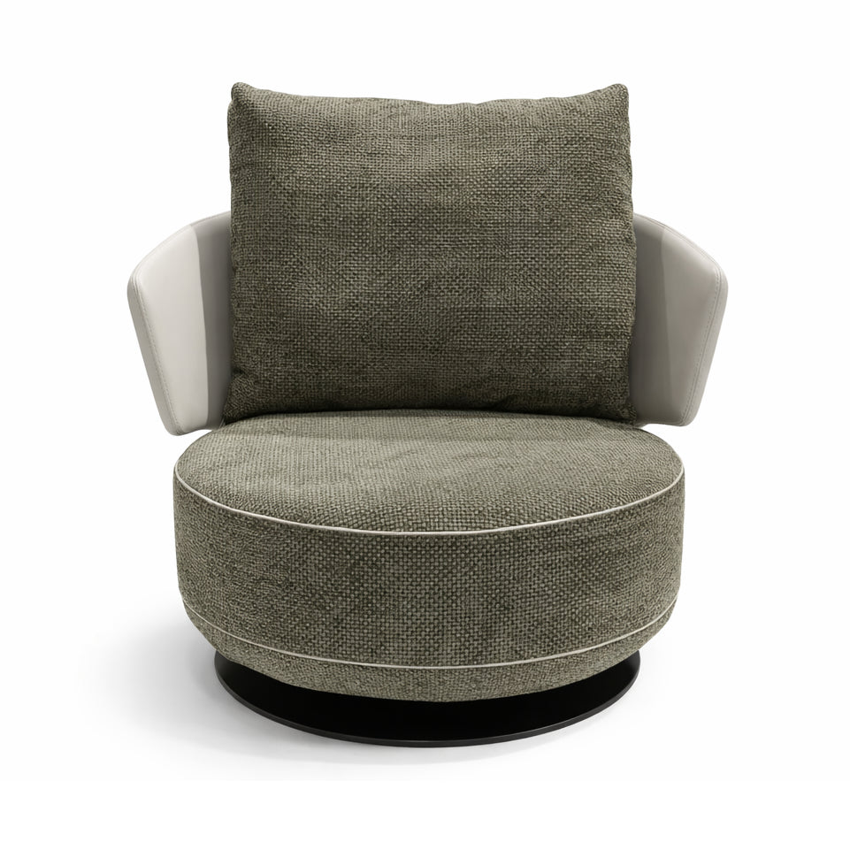 ROSE Chic Swivel Accent Chair