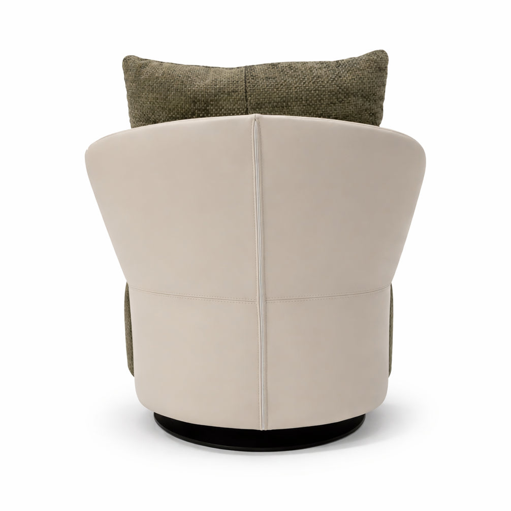 ROSE Chic Swivel Accent Chair