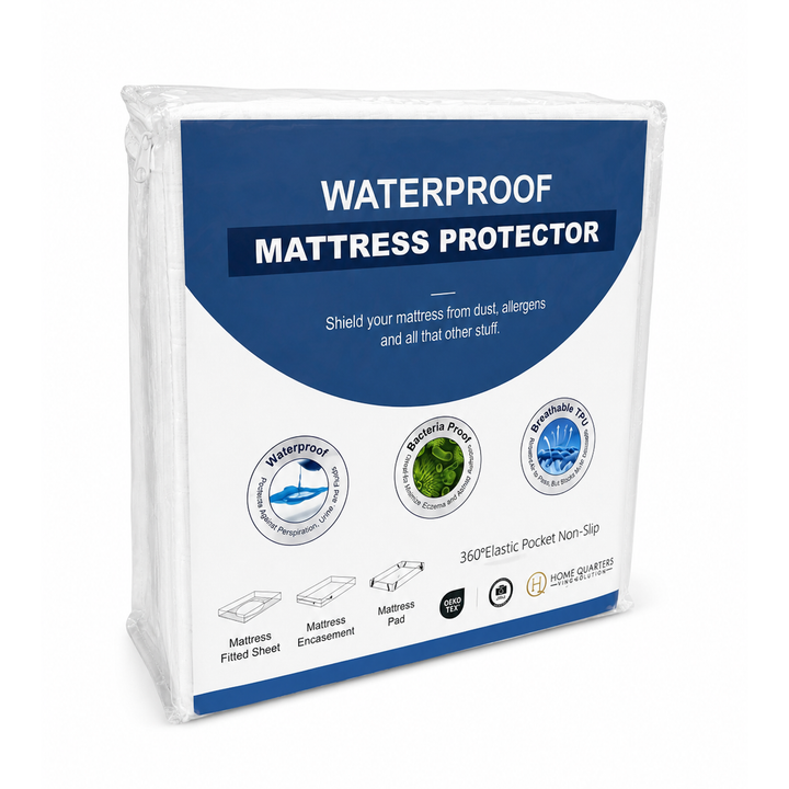 Bamboo Fiber Waterproof Mattress Protector