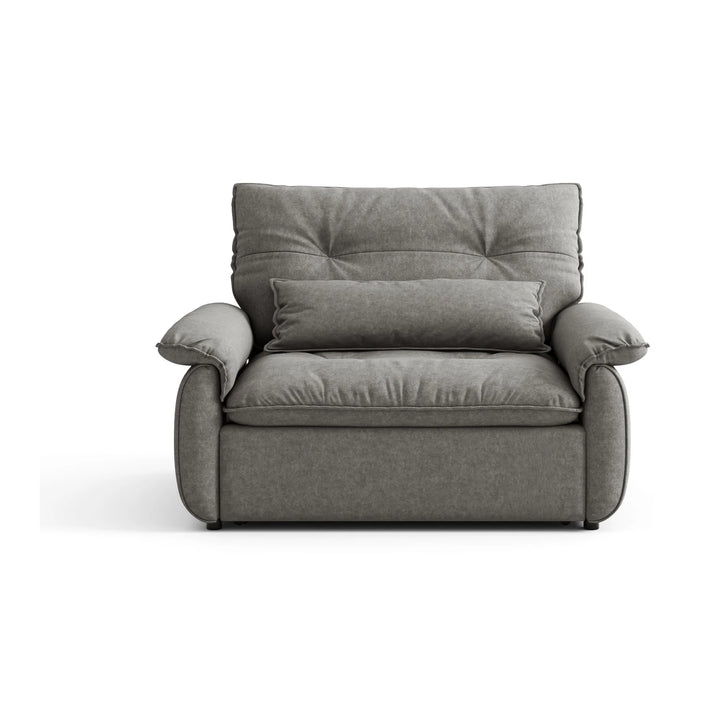 CLARENCE Cozy Grey Sofa Chair