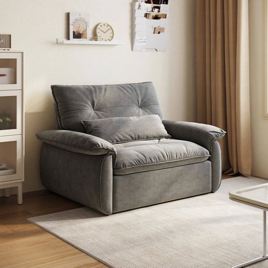 CLARENCE Cozy Grey Sofa Chair