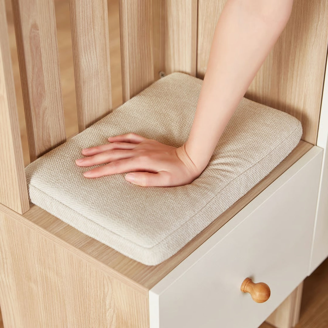 Compact Shoe Bench Organizer