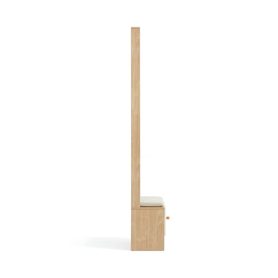 Compact Shoe Bench Organizer