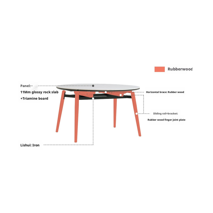 DAKOTA Ceramic Extendable Dining Table