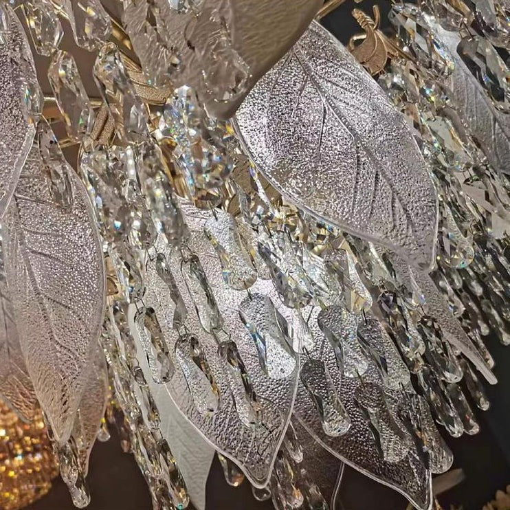 DELLA Crystal Leaf Lamp