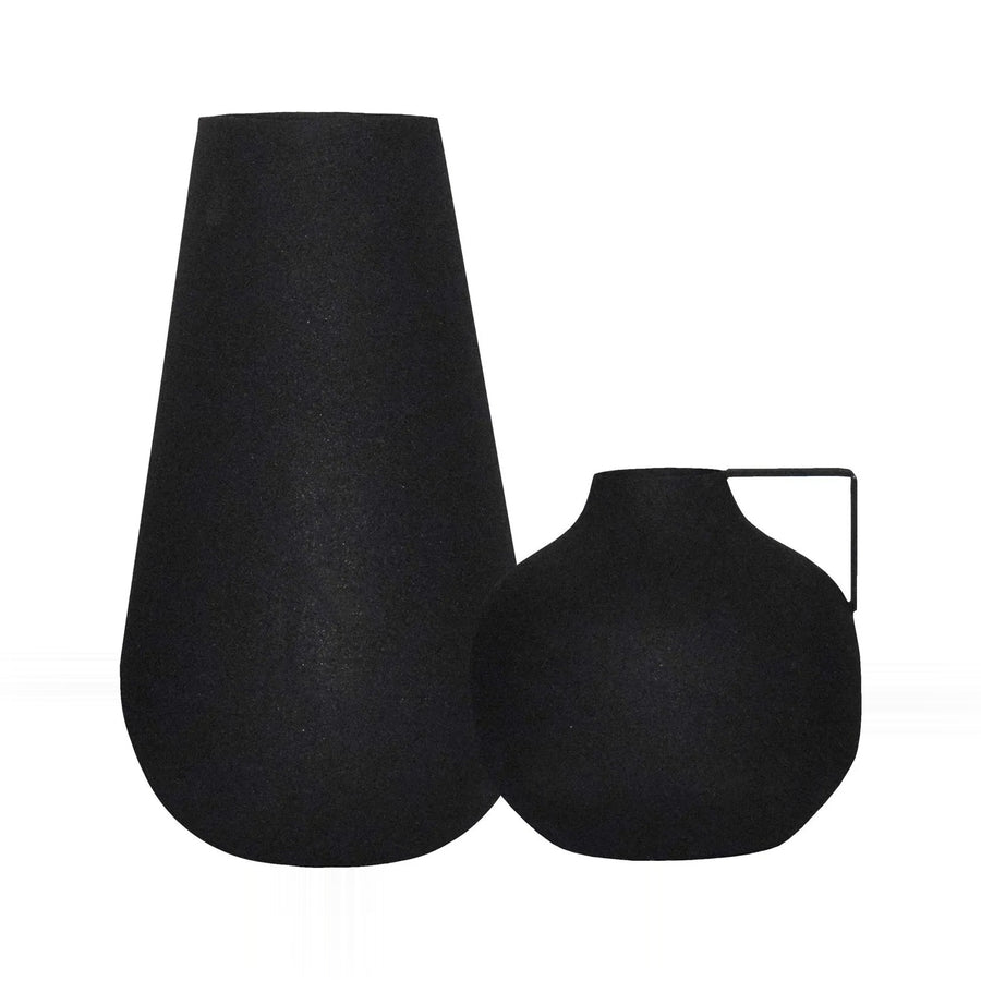 ROOVE Matte Black Decorative Vase
