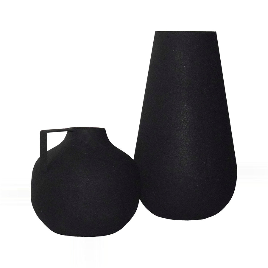 ROOVE Matte Black Decorative Vase
