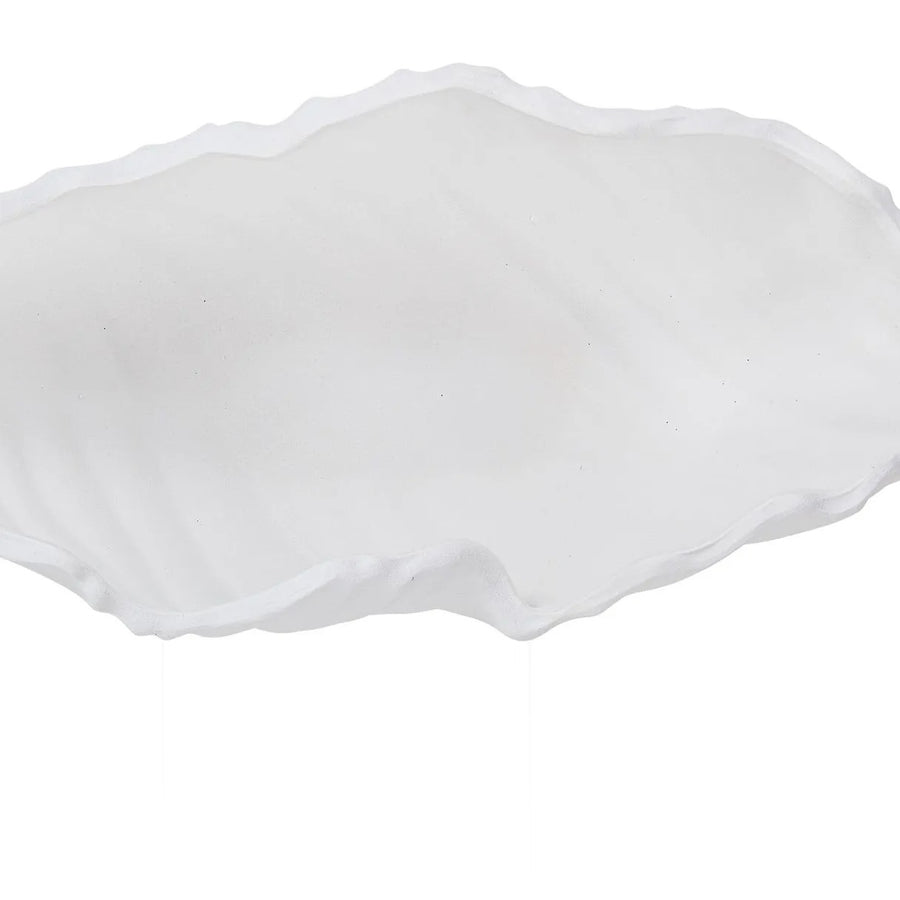 DARIUS Sculptural White Glazed Ceramic Bowl