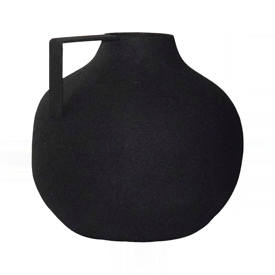 ROOVE Matte Black Decorative Vase
