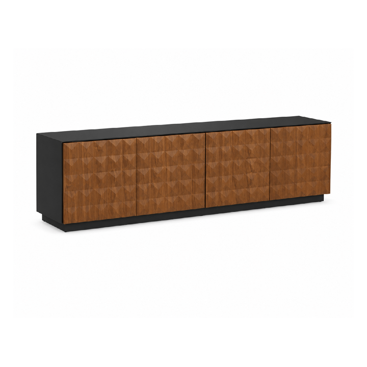 EIDEN  Black Melamine TV Stand