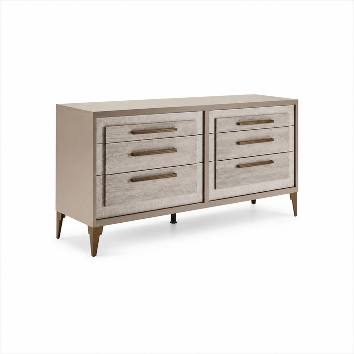 UDOLF Italia Light Oak Whitened Oak Dresser - ALF Italia