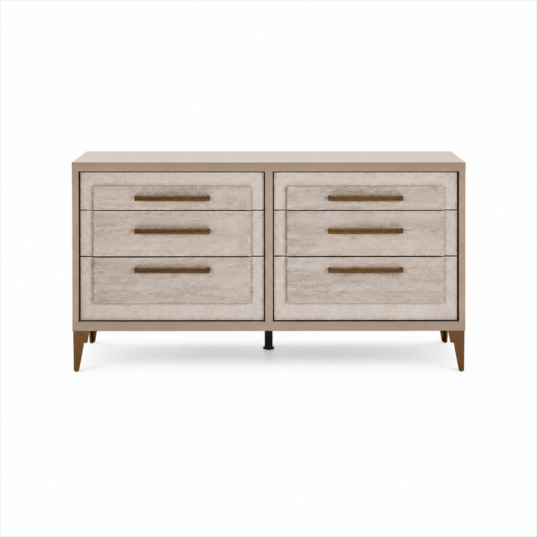 UDOLF Italia Light Oak Whitened Oak Dresser - ALF Italia