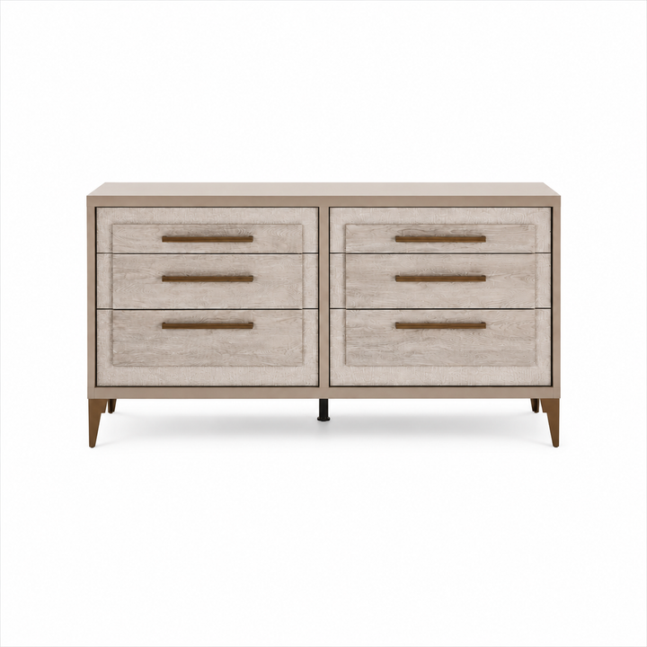 UDOLF Italia Light Oak Whitened Oak Dresser - ALF Italia