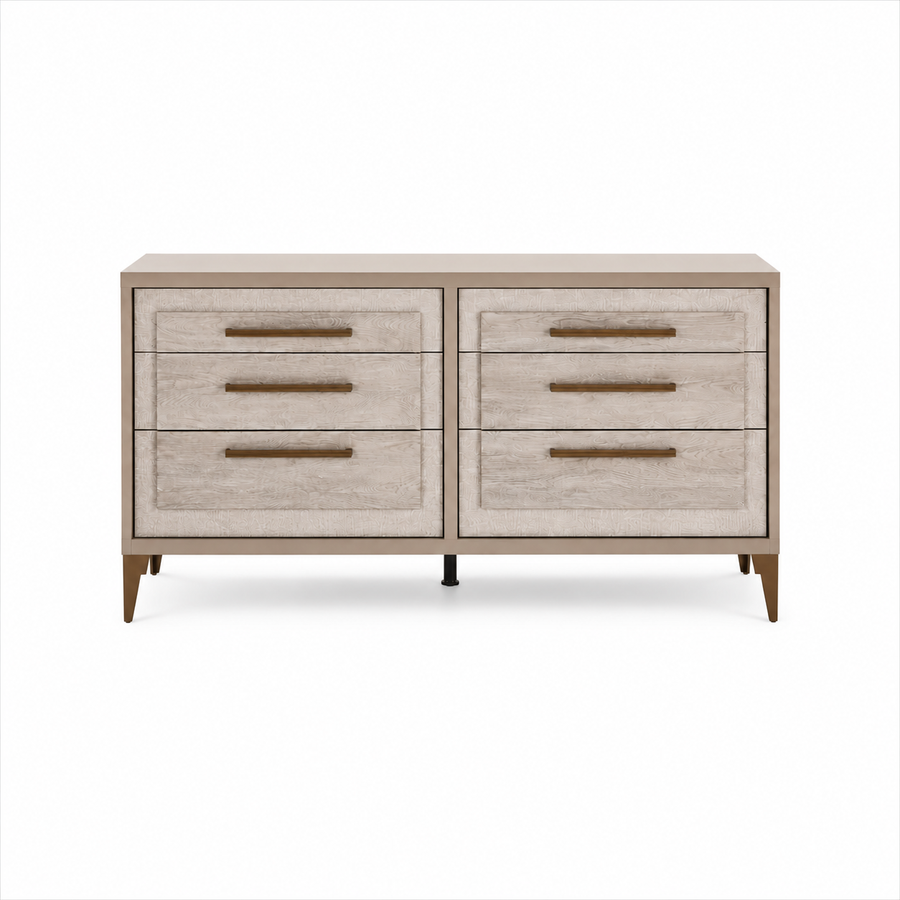 UDOLF Italia Light Oak Whitened Oak Dresser - ALF Italia