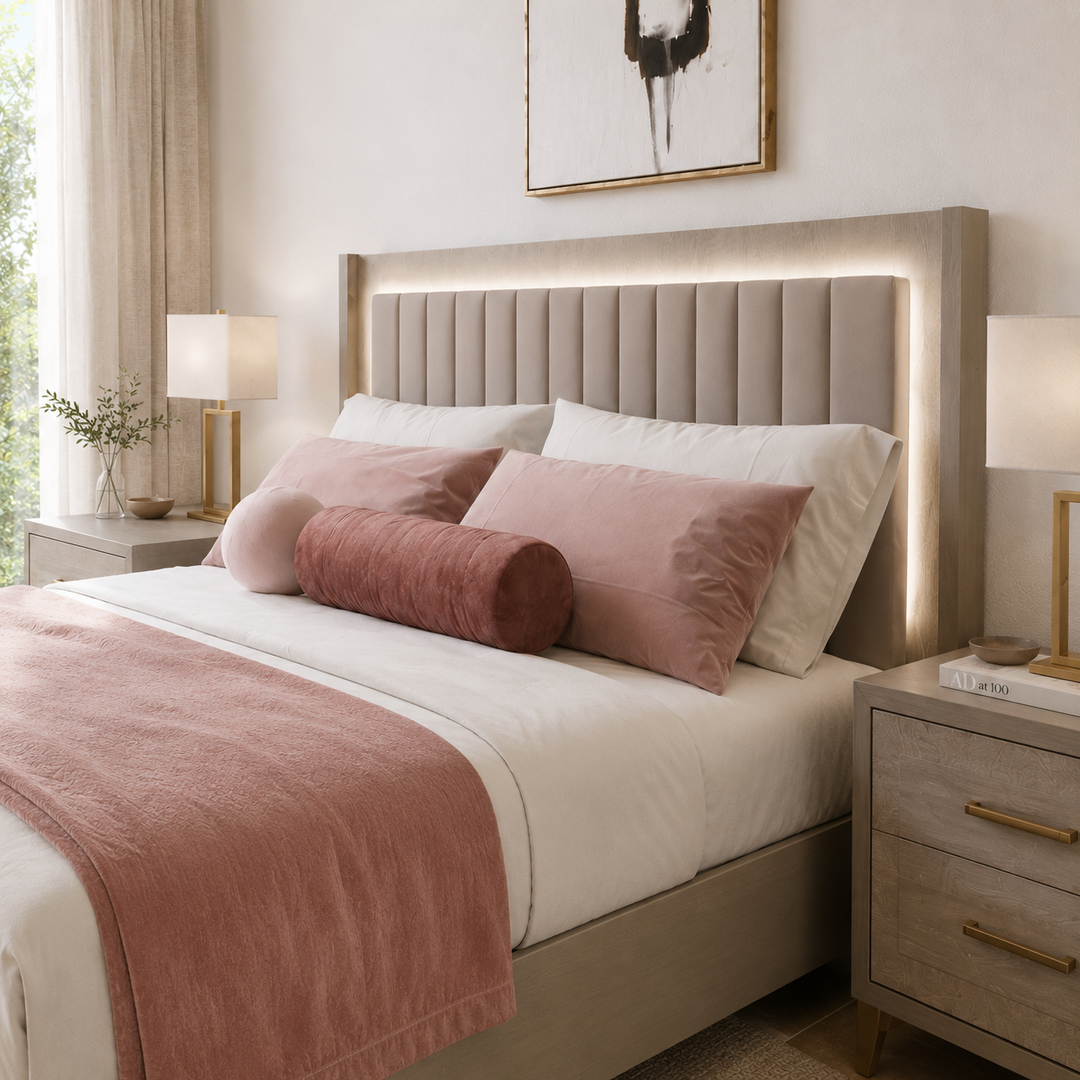 UDOLF Light Oak Whitened Oak Nightstand - ALF Italia