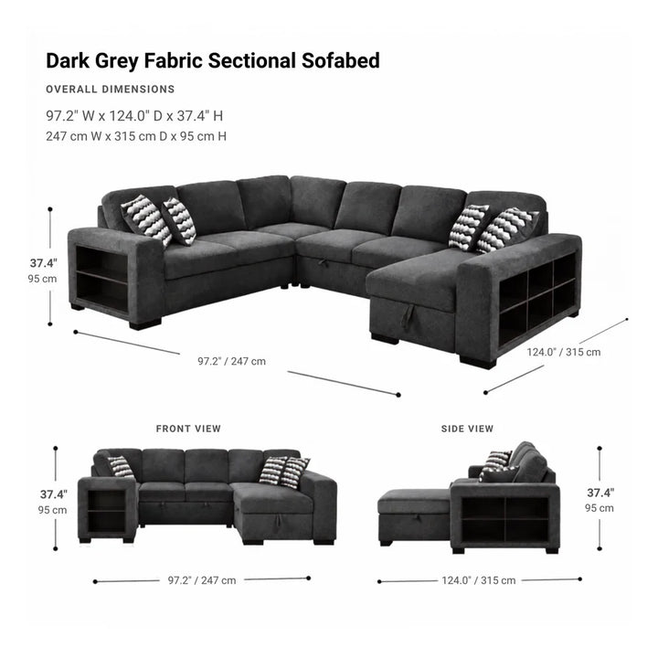 ALORA Cozy Full-Size Sofa Bed