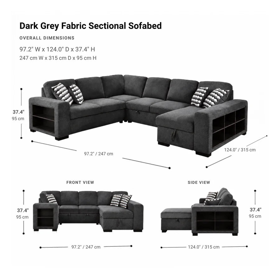 ALORA Cozy Full-Size Sofa Bed