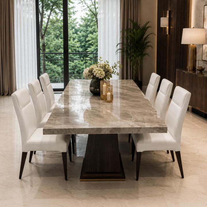 BLADE Marble Dining Table – Stone International