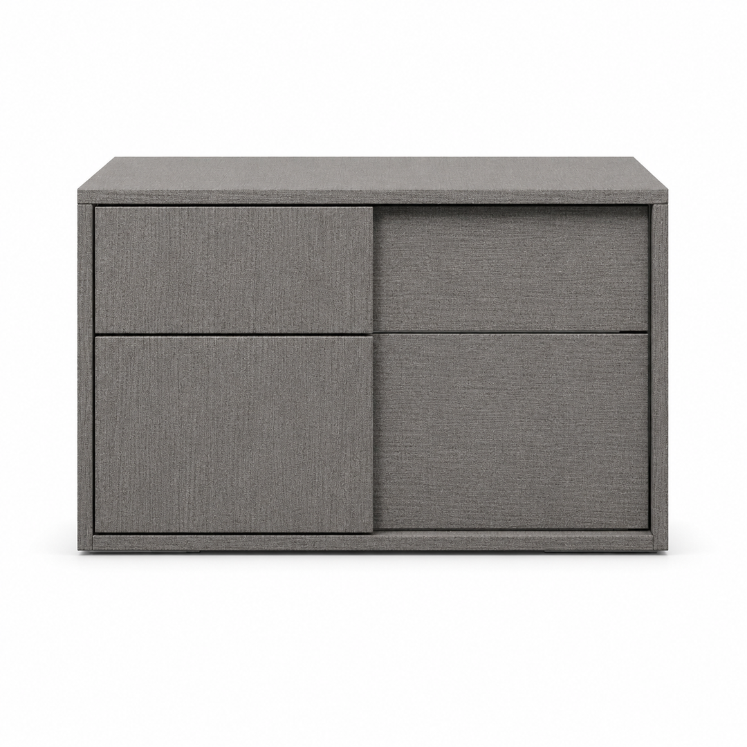 FUTURA Grey Oak Nightstand