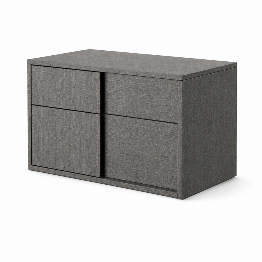 FUTURA Grey Oak Nightstand