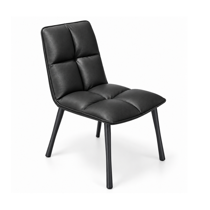 HANA Padded Back Dining Chair Black