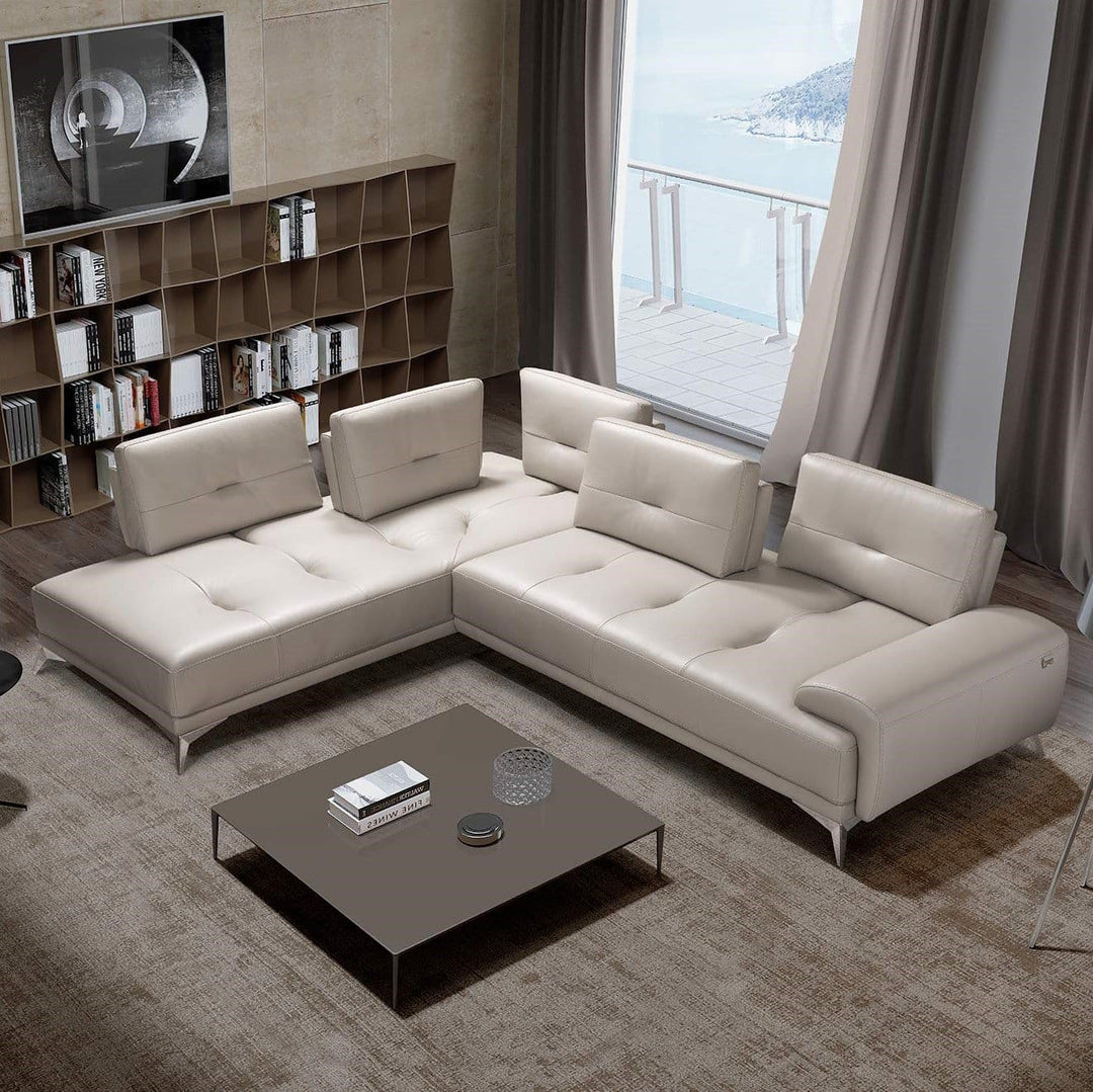 FABLE Full Leather Adjustable Sectional - Incanto Italy