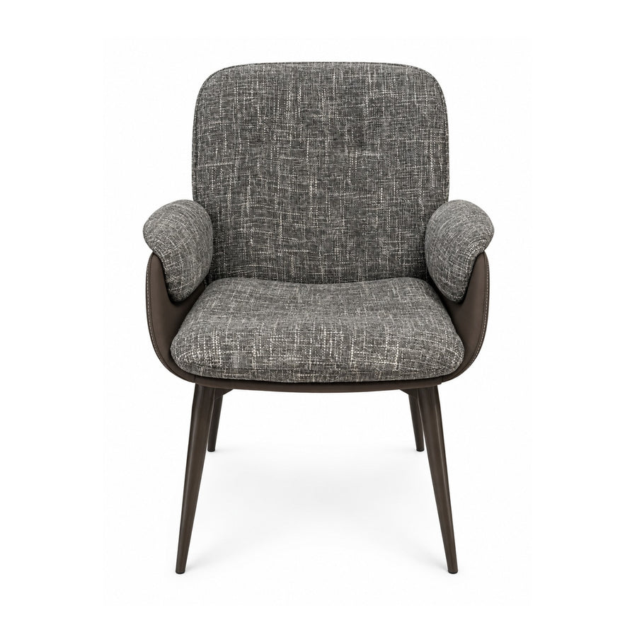 IMANI Padded Grey Dining Chair