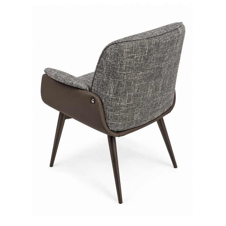 IMANI Padded Grey Dining Chair