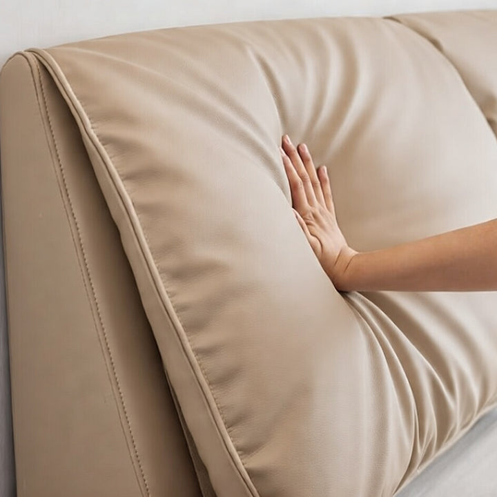 ALONZO Floating Lift-Up Storage Bed