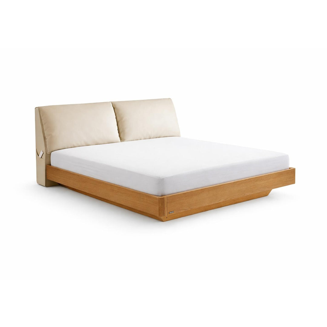 ALONZO Floating Lift-Up Storage Bed
