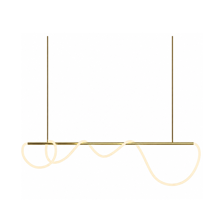 JOLIE Sculptural Gold Lamp