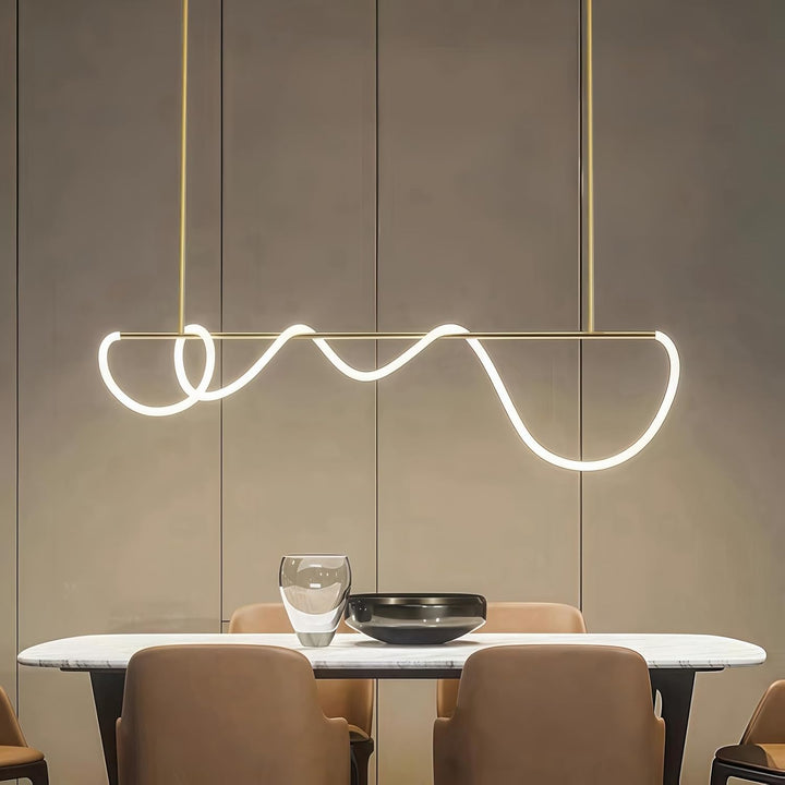 JOLIE Sculptural Gold Lamp