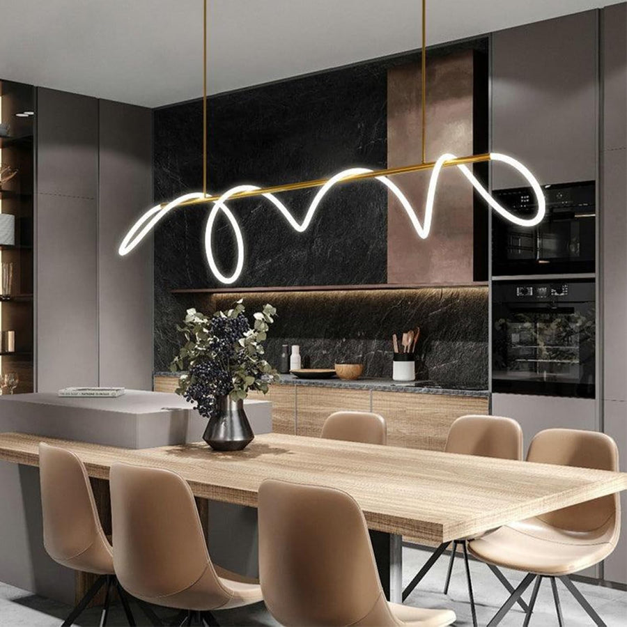 JOLIE Sculptural Gold Lamp