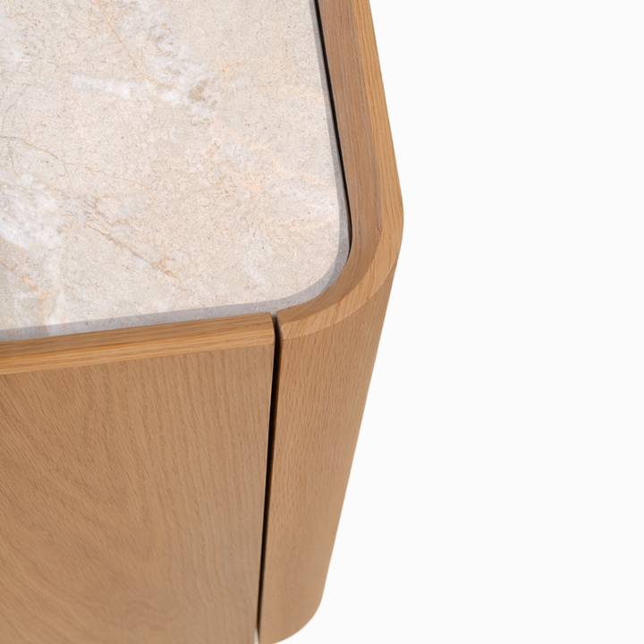 ULRIKA Wood Storage Sideboard