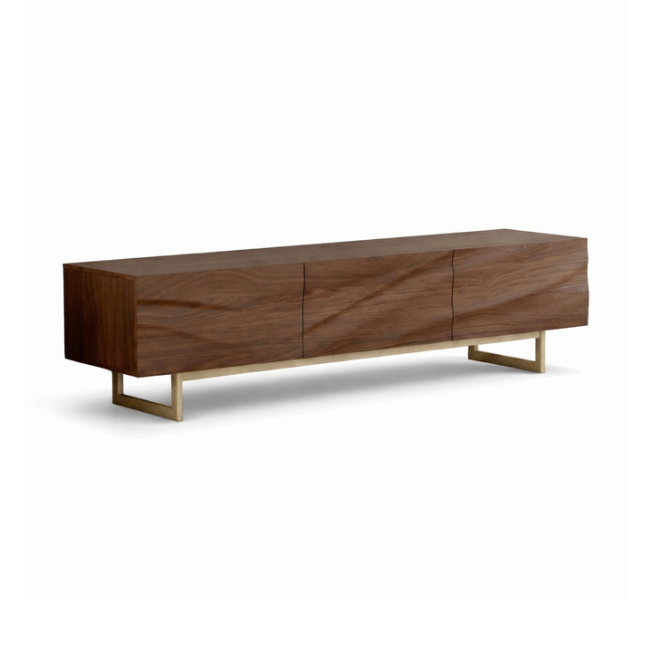 JUNIOR Wave Walnut TV Stand