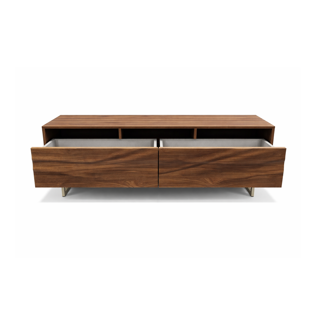 JUNIOR Wave Walnut TV Stand