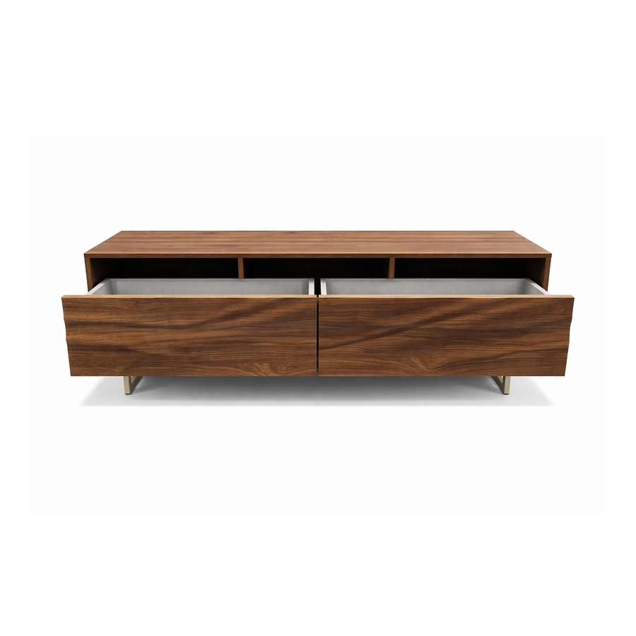 JUNIOR Wave Walnut TV Stand