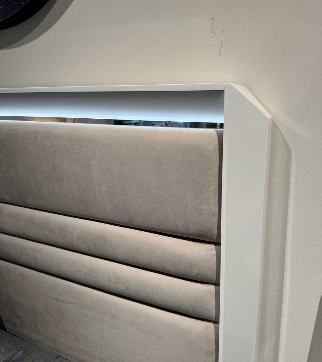 ENZO LED Lift-Up Storage Bed