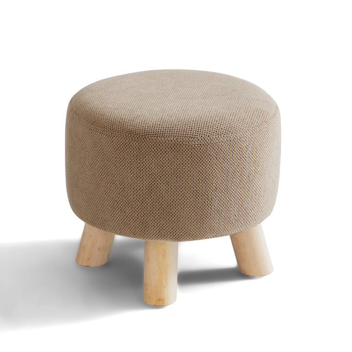 LANGSTON Petite Round Footstool
