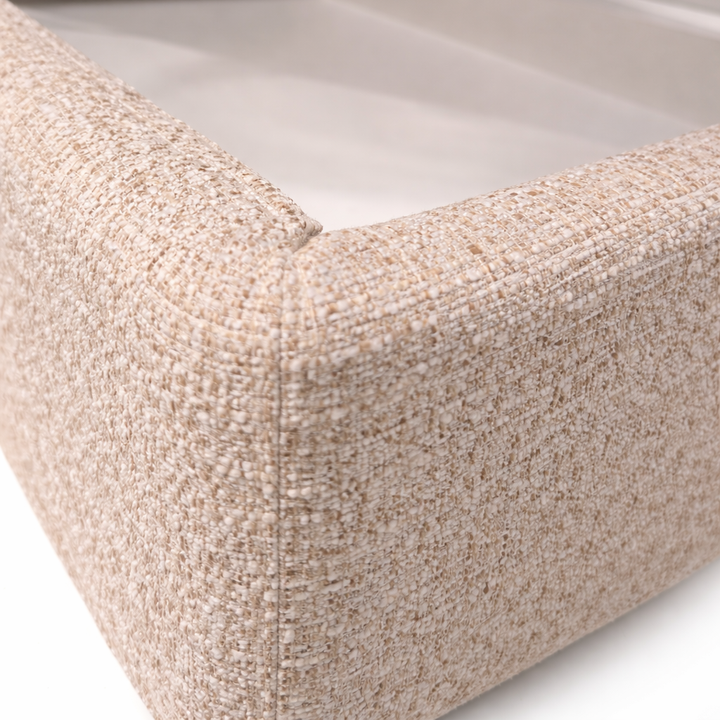 FITZ Light-Grey Fabric Storage Bed