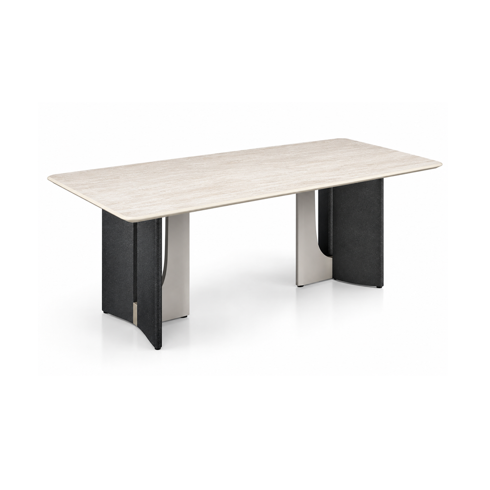 LILLIANA Microcrystalline Stone Dining Table