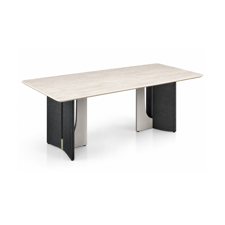 LILLIANA Microcrystalline Stone Dining Table