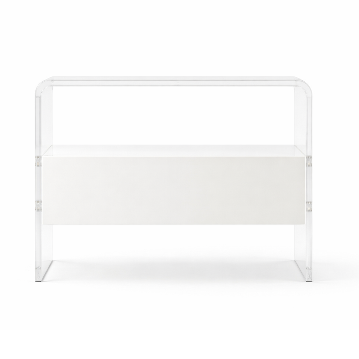 LOWELL Airy Acrylic Nightstand