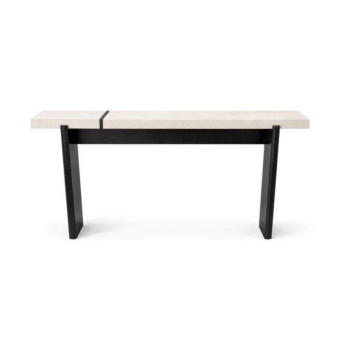 MAIKE Timeless Travertine Console Table