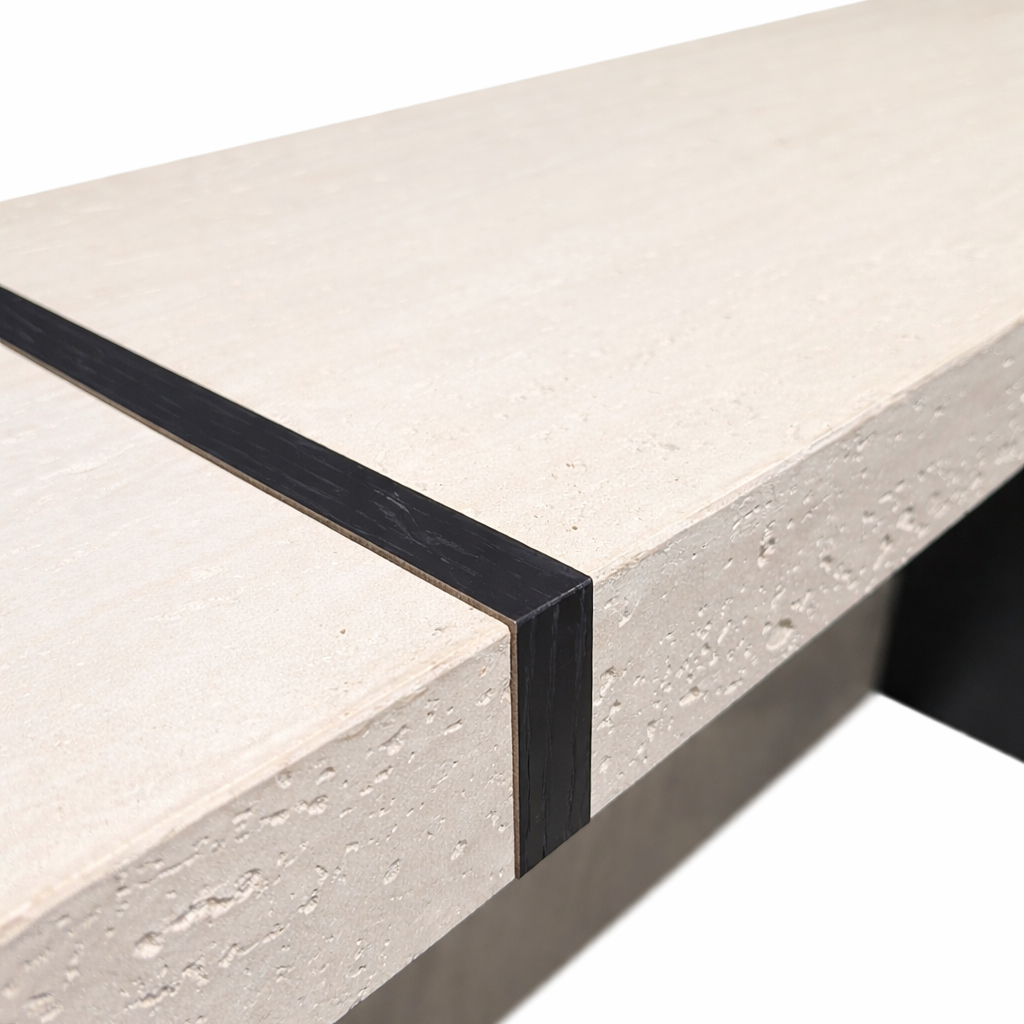MAIKE Timeless Travertine Console Table