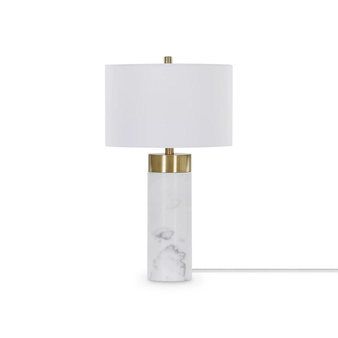MAKENNA Sculptural Marble Desk Lamp
